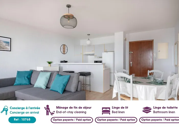 Très Bel Avec Vue Sur à Apartamento Pornichet